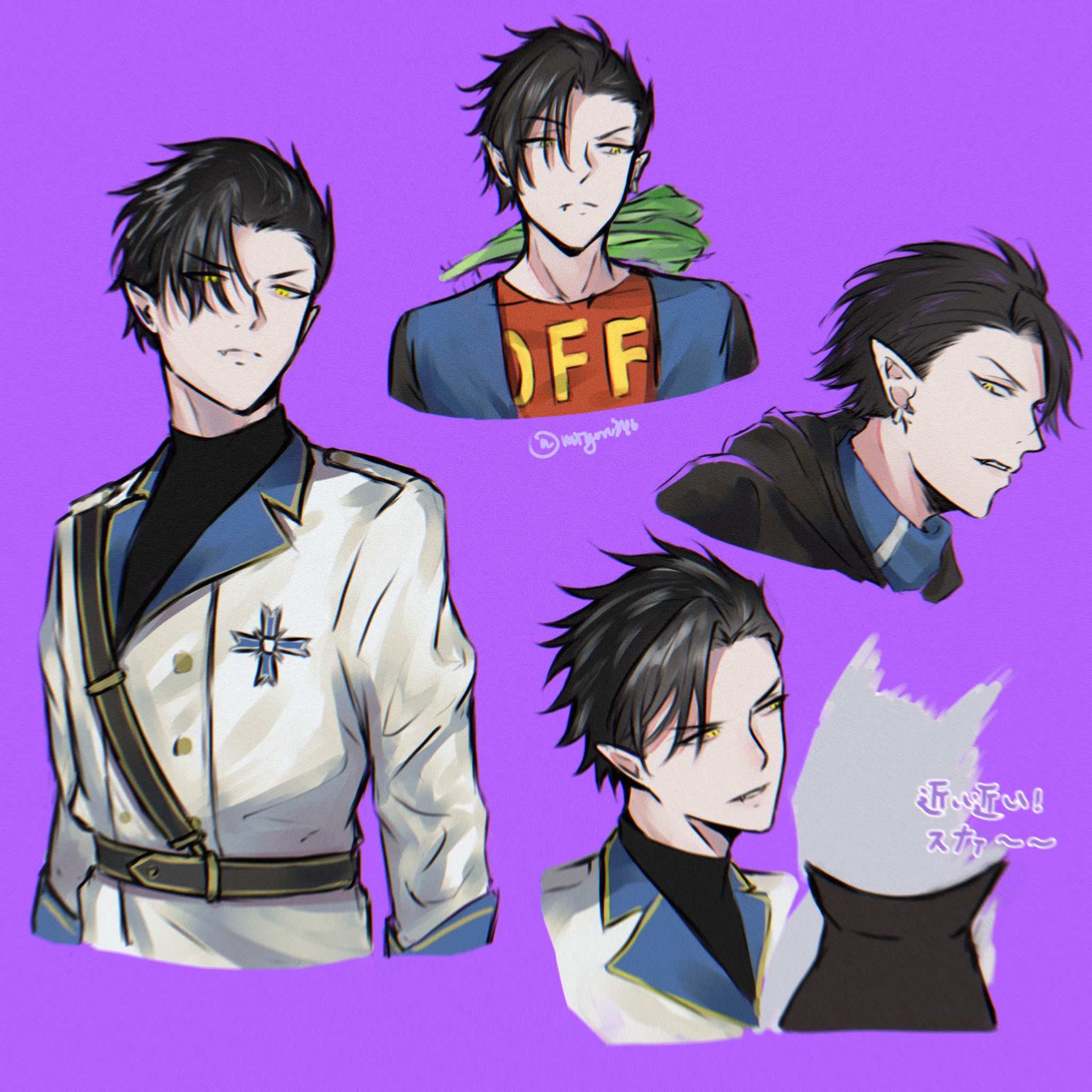 吸血鬼すぐ死ぬ 半田桃 ブローチ付き マントなし コスプレ衣装 [5196-1