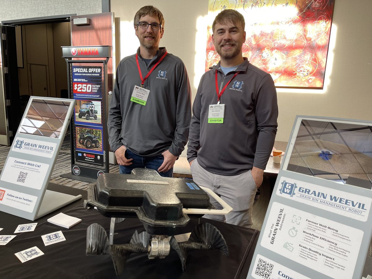stevewhitenews's tweet photo. Remember the @Grain_Weevil (https://t.co/NBYj7FIumr)? Now they’re up for Farm Bureau Innovation challenge and you can vote for them https://t.co/35ADMglzOd