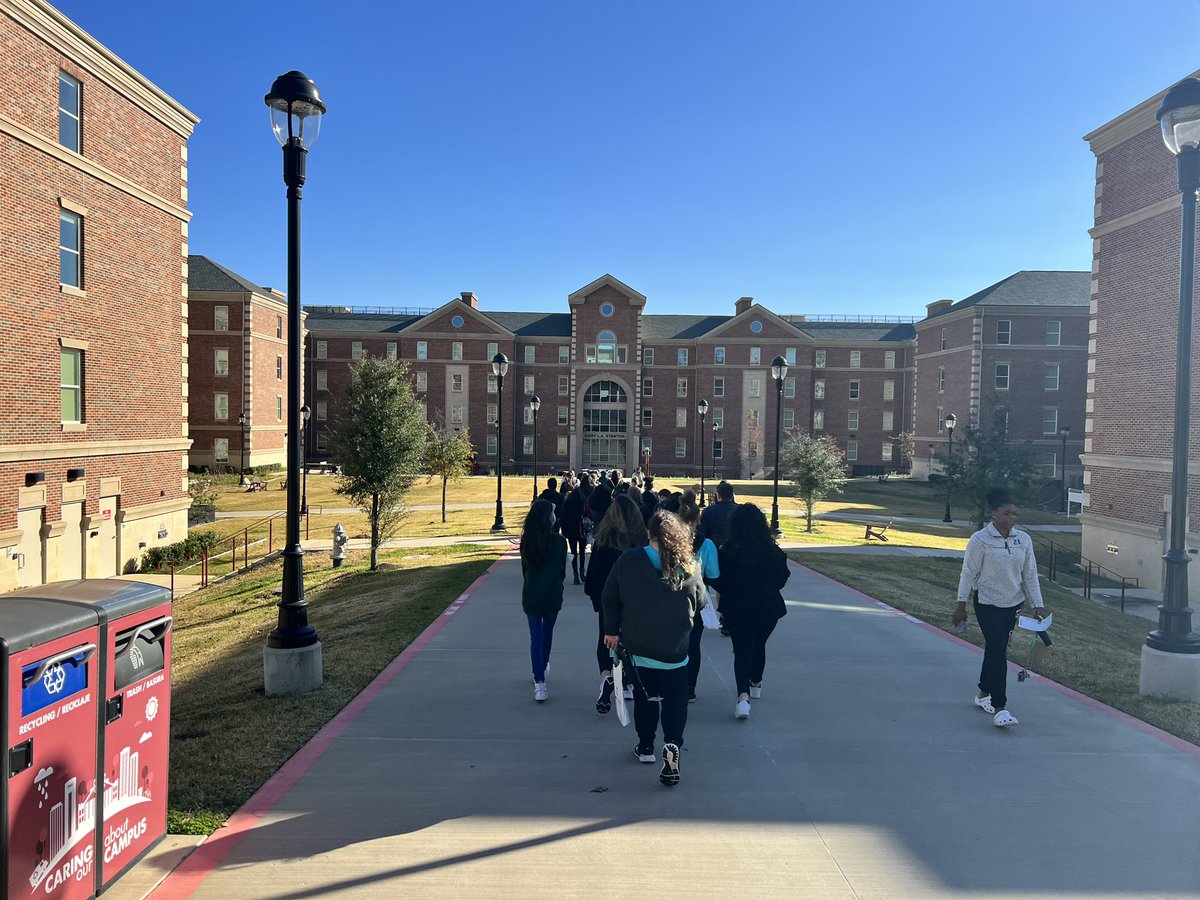 Wow!  TWU sure does know how to welcome potential future students.  What a great day!  <a href="/KISD_Academy/">Keller Collegiate Academy</a>