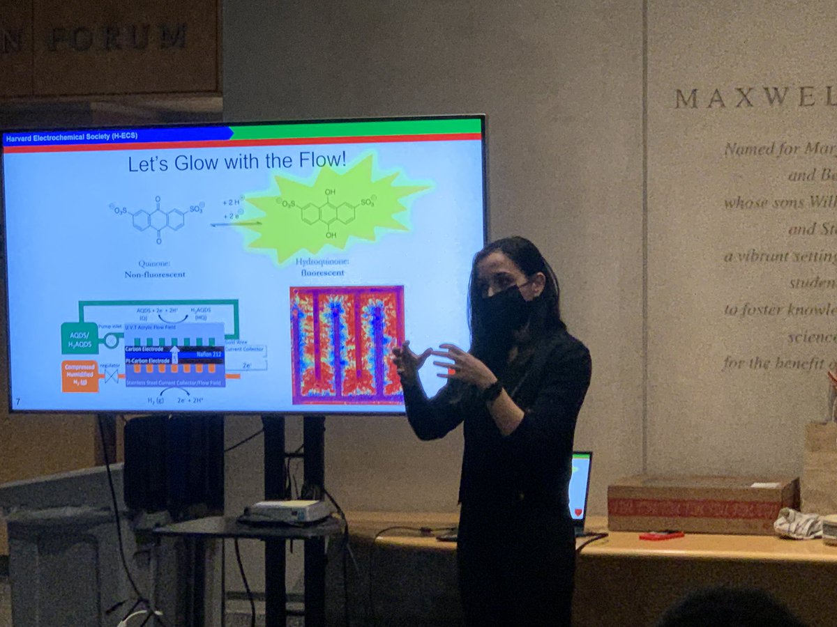 TheAzizLab's tweet photo. We had a great event celebrating the kickoff of a new student chapter of the Electrochemical Society (@ECSorg) at Harvard! Food, research talks, and games! Looking forward to growing a new student-led community, and to more electrifying events ⚡️⚡️⚡️ https://t.co/YoTd9hJkPc