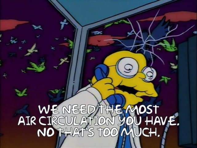 MrsKellyGibbons's tweet photo. Every school in the North West tomorrow 🤭 Get your Co2 monitors out guys 😂 #StormBarra #TheSimpsons #teacherlife #edutwitter https://t.co/SXdwsbN2I7