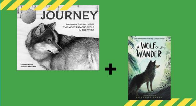 trueIn2022's tweet photo. Everything is #betterwithfriends. Even books! Try pairing Journey, a #nonfiction #picturebook by @EmmaBlandSmith with the #mgnovel A Wolf Called Wander by @RosanneParry #BookRecommendation #readalike #librarian #tweenread #tweenbook https://t.co/SslELtOzsw