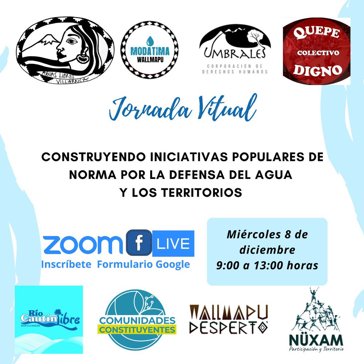 LaEquipaConst's tweet photo. Estimadas/os/es ¡Buen presente para tod🌎s! 
Extendemos la invitación a participar del *¡Segundo Encuentro Iniciativa popular de norma desde los Territorios!* (sigue) https://t.co/p09UwpoLOu