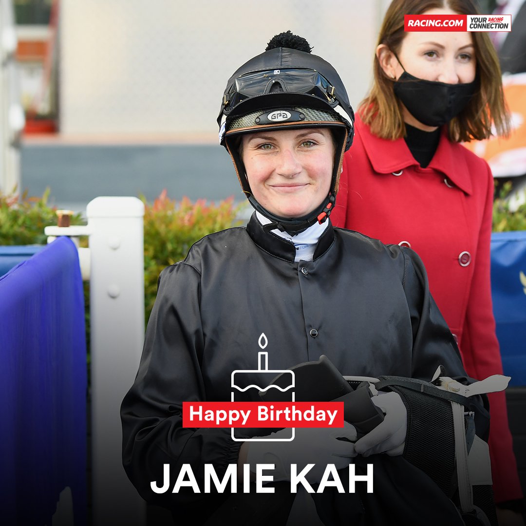 Racing's tweet photo. Happy Birthday Jamie Kah! 🥳🎉 https://t.co/Dcuk71UpF1