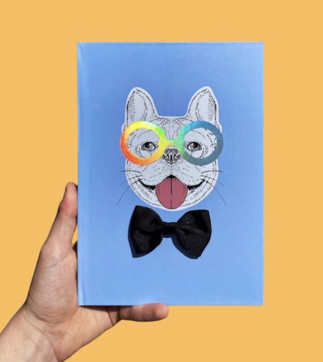 PB99Creations's tweet photo. Holographic Nerdy Dog Journal 🐶 $6

Hard cover, lined pages with 3D bow! 👓 

https://t.co/28K5J5pbv5 https://t.co/tDa8Nve3cd