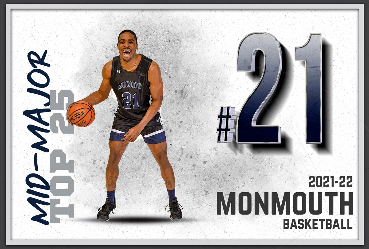 𝐈𝐍 𝐓𝐇𝐄 𝐑𝐀𝐍𝐊𝐈𝐍𝐆𝐒.

<a href="/MonmouthBBall/">Monmouth Basketball</a> has been ranked 21st in the latest <a href="/collegeinsider/">College Insider Inc.</a> Mid-Major Top 25!

#FlyHawks
