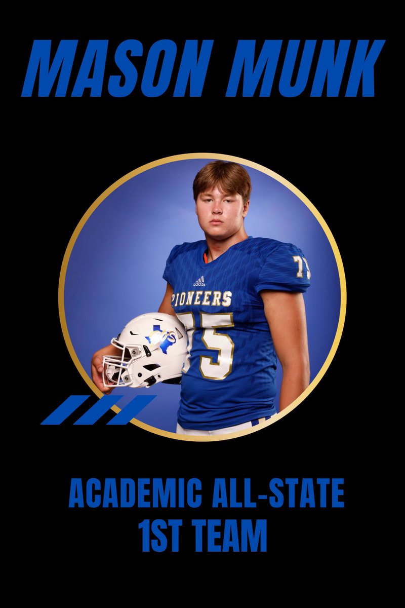 BosFootball's tweet photo. Academic All - State! 1st Team #Animals #StormIt @MasonMunk https://t.co/hoDK8LdeQQ
