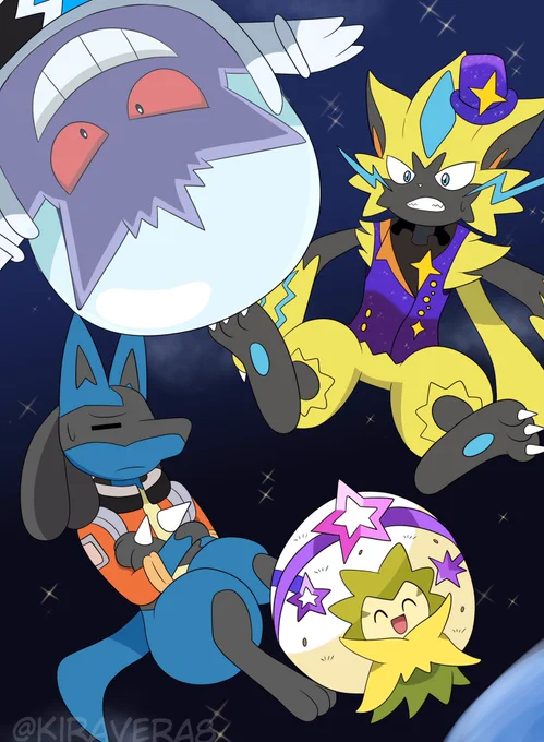 into outer space! #PokemonUNITE 