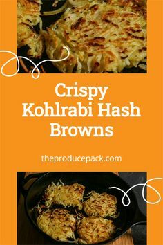 There's not much better than biting into freshly fried kohlrabi hash browns. They're hot; they're crispy; they're a perfect way to eat kohlrabi for breakfast. #kohlrabi #kohlrabirecipes #hanukkahrecipes #hashbrownrecipes  There's not much better than biting into freshly frie…