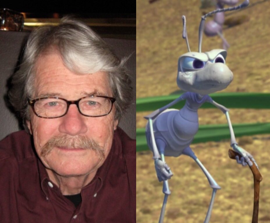 Happy 85th Birthday to writer and comedian, David Ossman! The voice of Cornelius in A Bug\s Life. 