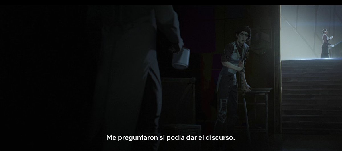 BrendaPaco0019's tweet photo. Esto es hermso, Jayce si quiso estar con Viktor. es una pena que al parecer a Viktor tiene panico escenico, que lindoooo...!! #jayvik  #arcane https://t.co/BbwSbq2MQs