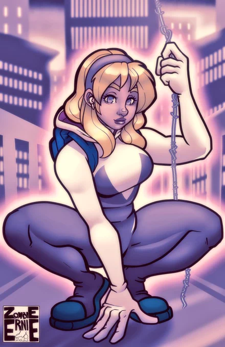 Lots of Spider hype right now. An excuse to post Gwen? Sure. 