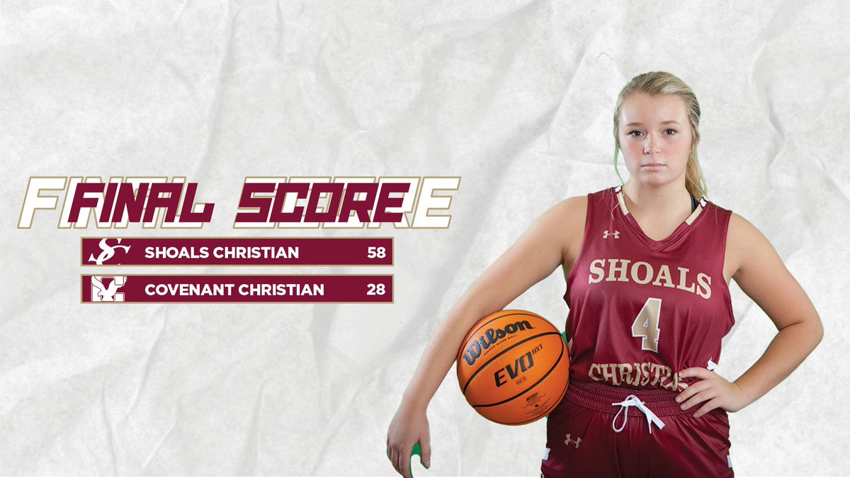 Sweet sweet victory 🔥

Shoals Christian dominates the Eagles tonight at home 58-28. 

#goladyflame #scswbb