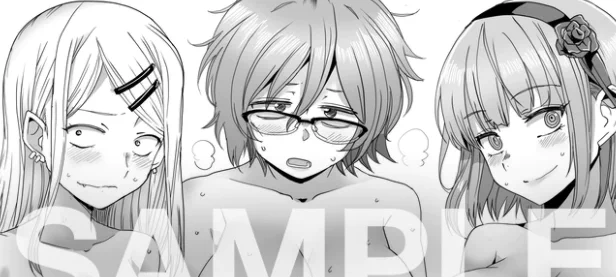 【NSFW】skeb納品です。だがしかし3人組のリクエストを頂きました  https://t.co/Gg7cEQ9kHe #Skeb #Commission @skeb_jpより 