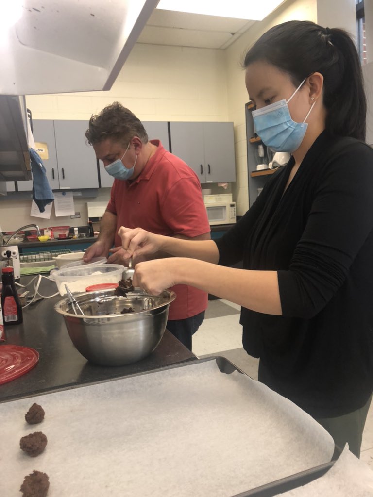 When it’s a Wellness PD Day for Staff, we bake! Sooooo many delicious cookies:) #mentalhealth