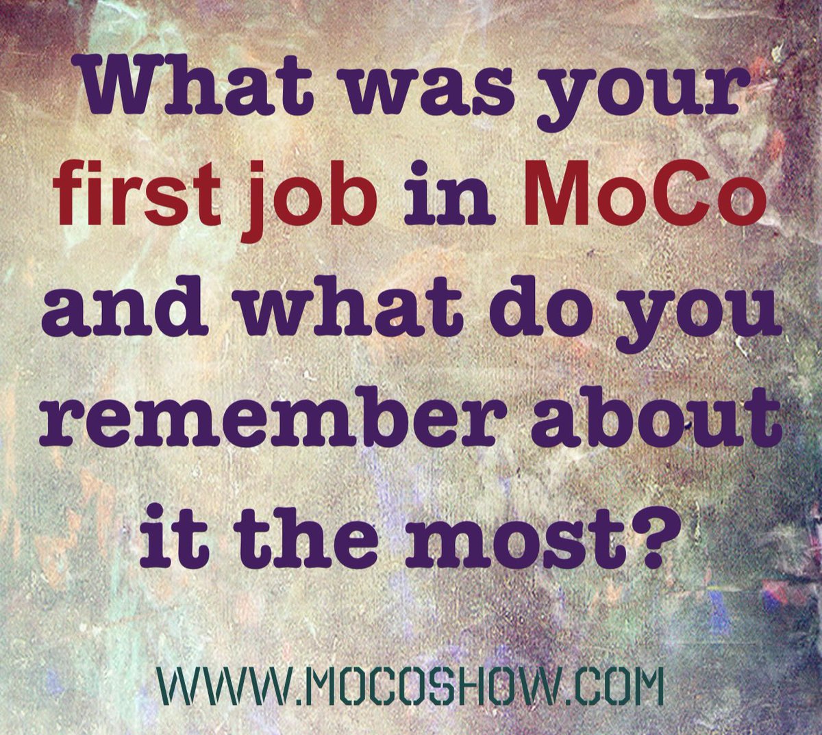 The MoCoShow (MCS) tweet media
