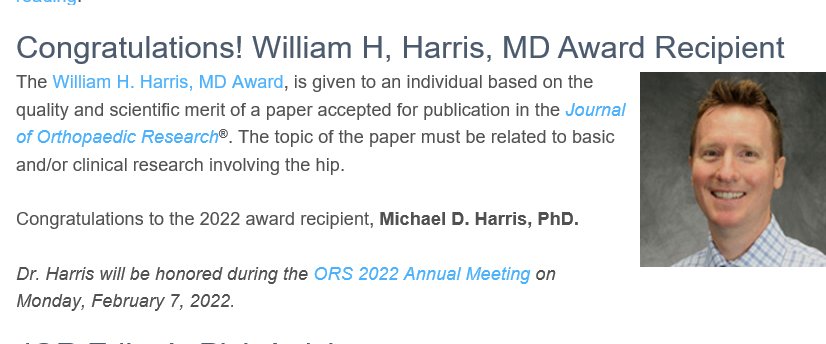 Super proud!  Well-deserved Michael!