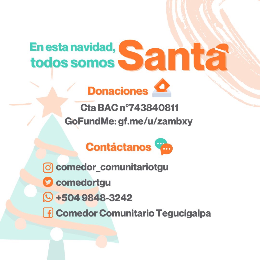 jennyyvarela's tweet photo. Ahora, este 19 de diciembre estaremos de regreso para celebrar navidad con todos estos niños que desean una navidad diferente📌. Si quieren apoyar donando juguetes o apadrinando niños, les dejo la información aquí👇🏼👇🏼 ¡Esta navidad, todos somos Santa!✨🎄 https://t.co/jlgE3NC5Lb