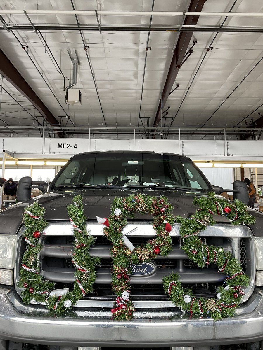 Bellingham PVDs are bringing the holiday cheer with every stop. #peak2021 @NorthwestUPSers