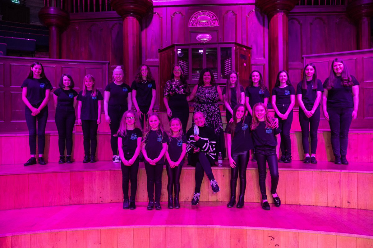 Thank you to <a href="/kerryjaneellis1/">.</a> our fabulous patron for the most magical night performing at the Ulster Hall. The singers did us proud xx ❤️
