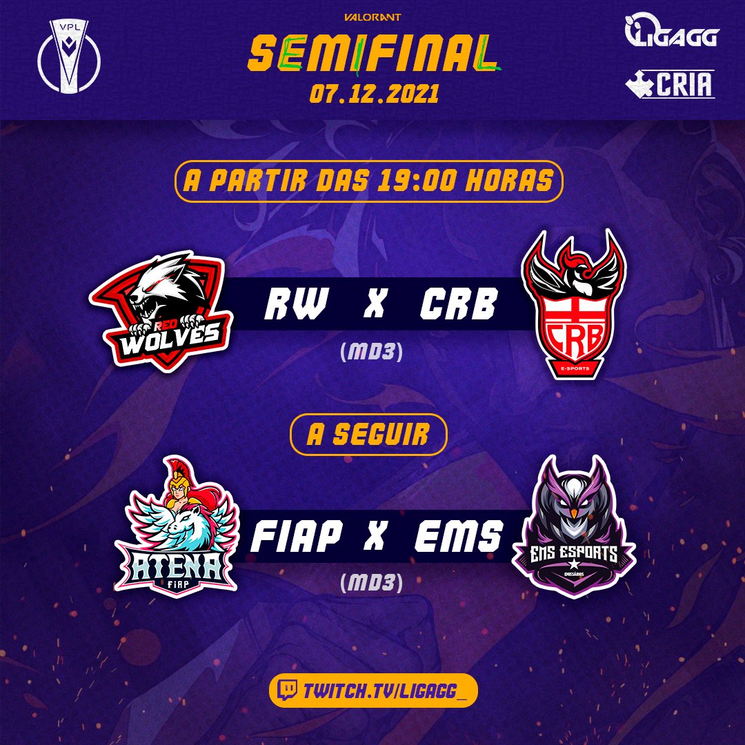 LigaGG_'s tweet photo. #VPL #Valorant #LigaGG

🎯🔫Depois de dois meses intensos de competição por aqui, enfim chegamos nas semifinais da Valorant Prime League!

Preparem os coletes e a pipoca que amanhã vamos conhecer os finalistas da primeira VPL na Liga GG! https://t.co/dqE2DhbsSU