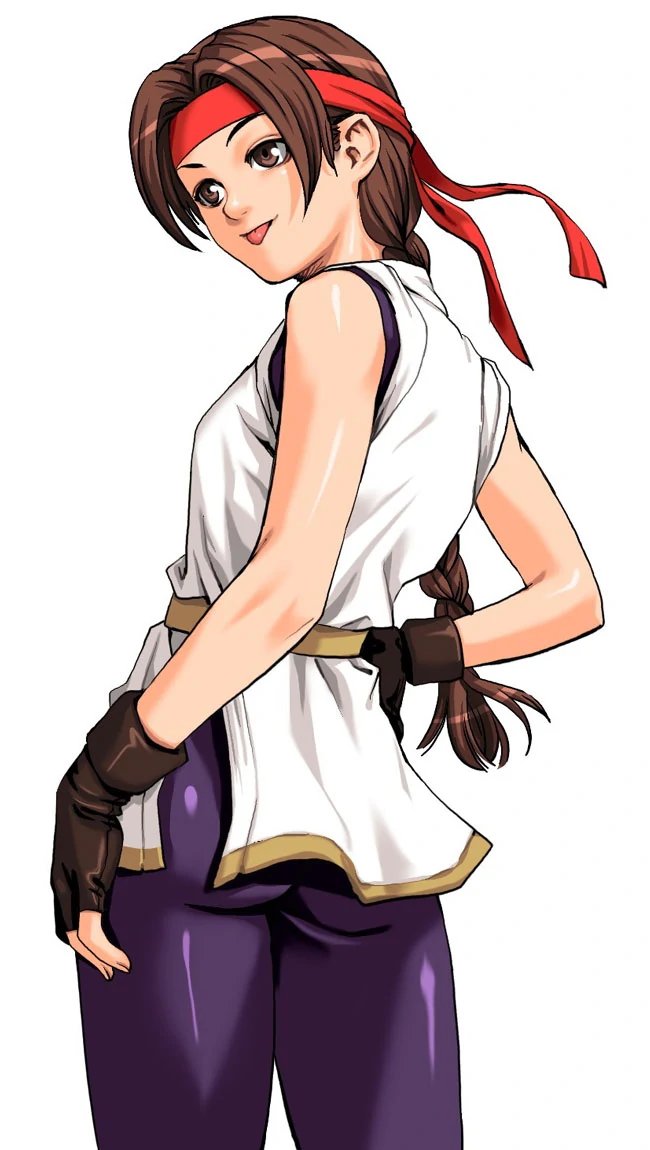 Yuri Sakazaki The King of Fighters Neowave artwork by Tomokazu Nakano ( Happy Birthday Yuri! 