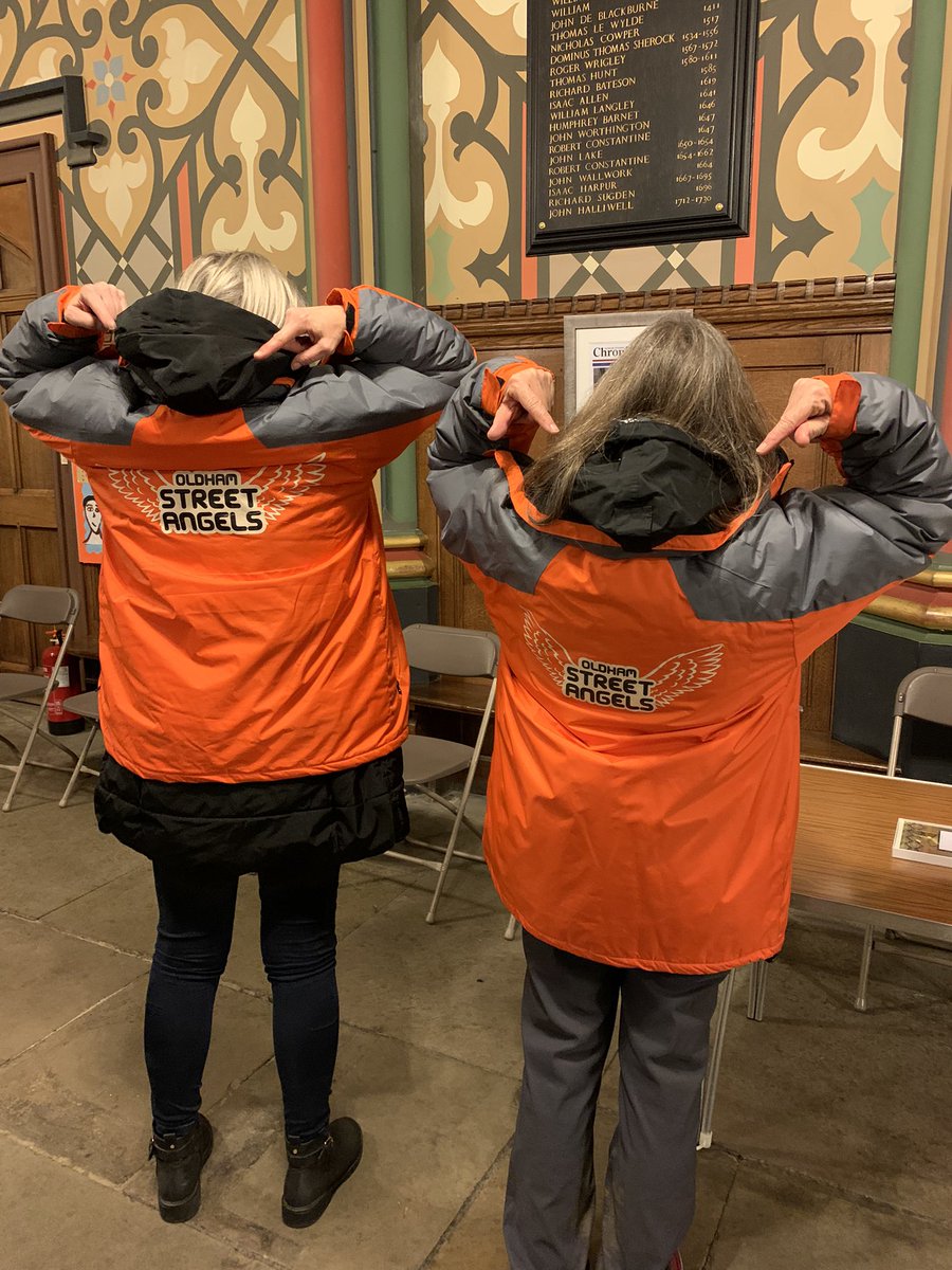 Could you be an angel? #oldhamhour <a href="/OldhamAngels/">Oldham Street Angels</a> #anangelisnotjustforchristmas we are adding to our band of angels will the coat fit YOU???