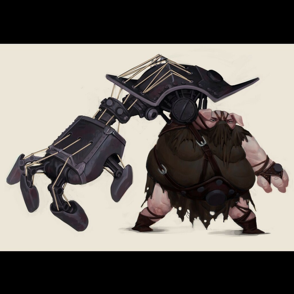 RichardVatinel's tweet photo. Swipe to see the process

#characterdesign #characterillustration #digitalpainting #pig #anthropomorphic #anthropomorphicanimals #mecanicalarm #mecanic https://t.co/aTfe26j9tG https://t.co/MqsRN5FDP0