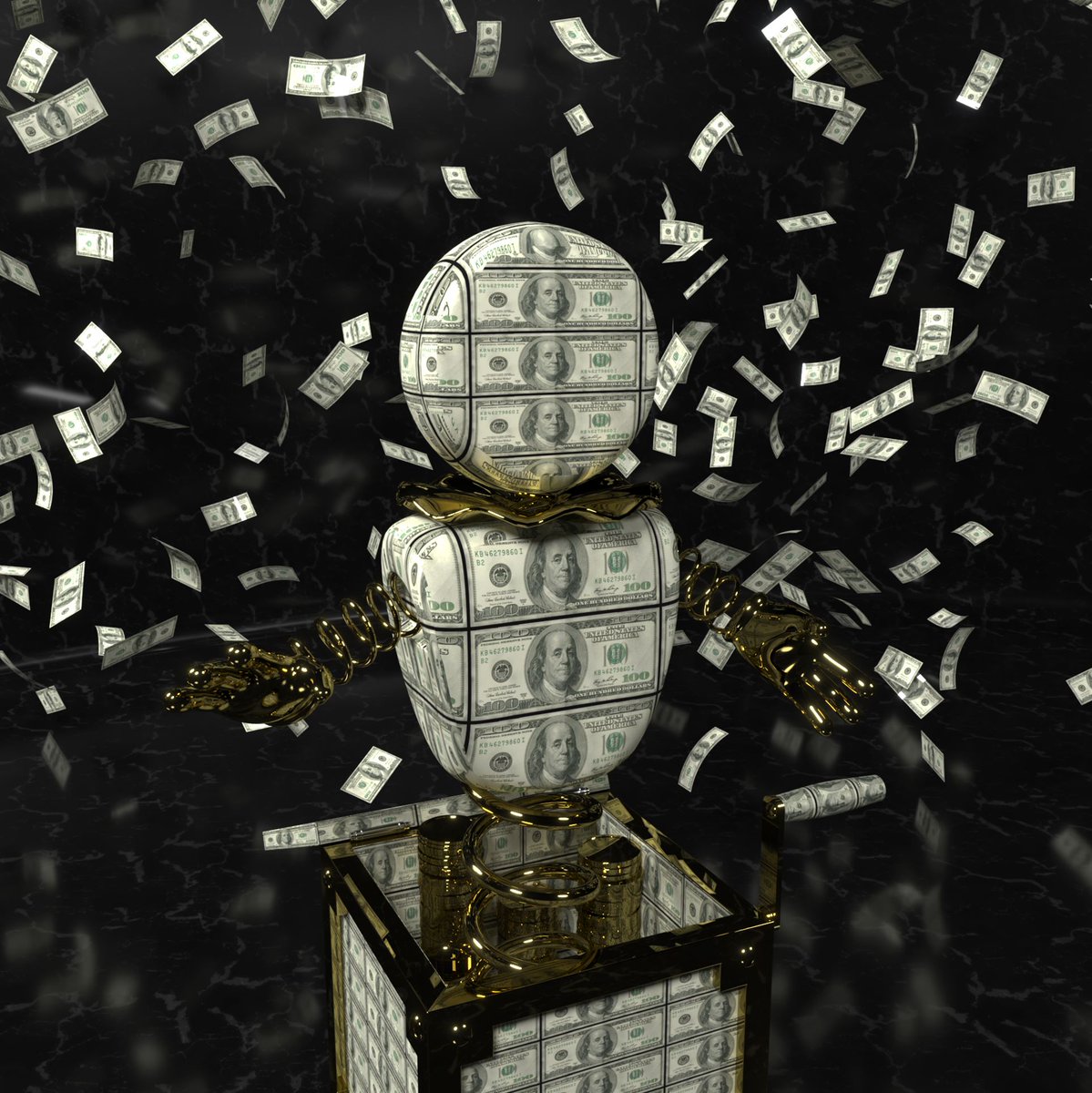 JacksInTheBlock's tweet image. Did you know pulling one of the three Money Jacks immediately wins you 5 SOL? 👀

That's over 15x mint cost! 

There's 14 handcrafted 1 of 1's to be pulled and we've just reduced our mint price to 0.33 SOL! 🥳

Did we mention these are included in our giveaway pools👀
#sol #nfts