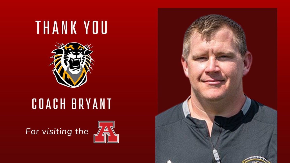 cavemanfootball's tweet photo. Thank you to @CoachJMBryant for visiting! We love it when coaches stop by!
#GoFortHays https://t.co/jDbt2Cunit