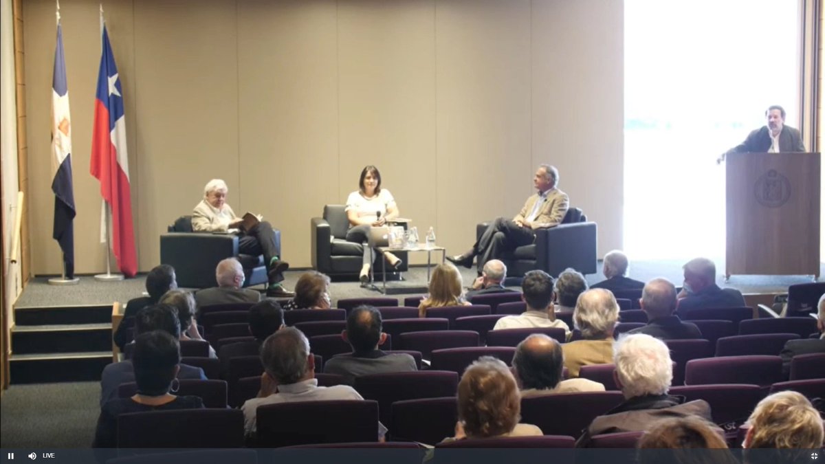 Ya inició el lanzamiento del libro: "Cambio sin Ruptura. Una conversación sobre el reformismo" de Ignacio Walker y Ernesto Ottone. Únete al evento en ▶️tv.emol.com