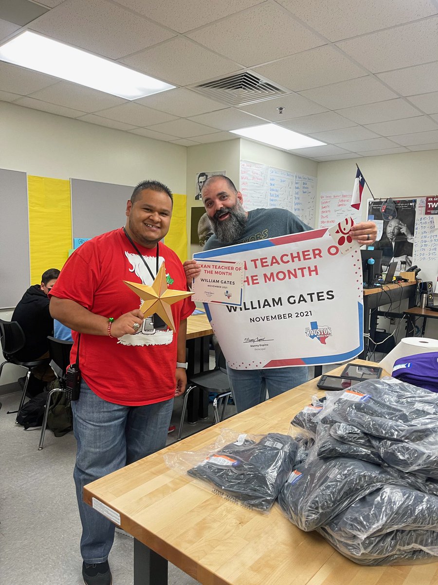 Sam Houston Middle School tweet media