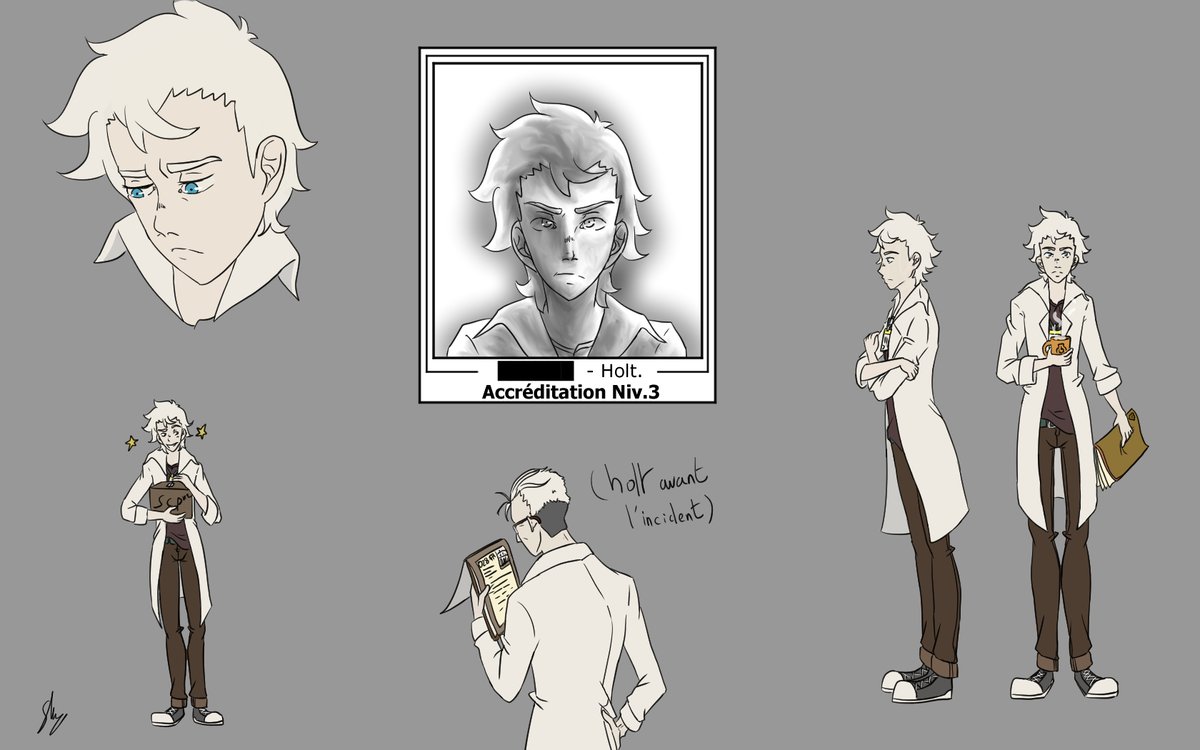SekaiMelji's tweet photo. Dr Holt et sa bouille juvénile débarque dans le défi !
@france_scp 
#SCP #SCPFR #SCPFanart #SCPDoctor #Conceptart #Fanart #Digitalart #Digitalillustration https://t.co/gbtLyzsKfC