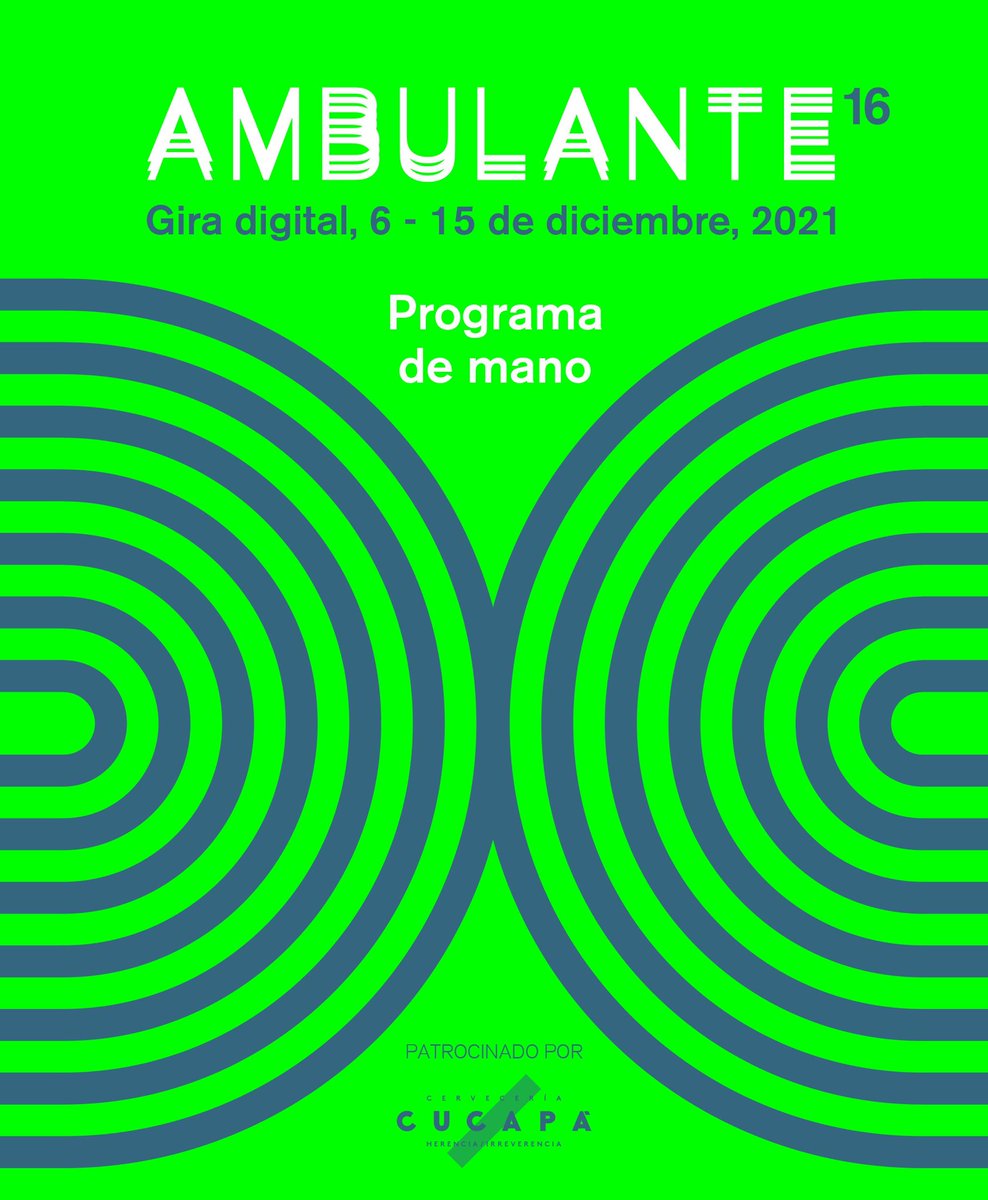 AmbulanteOaxaca's tweet photo. ¡DOCUS GRATIS PARA TODO MÉXICO!
Hoy inicia nuestra Gira Digital sin costo: 

✅17 películas para ver durante 24 hrs. en línea
✅3 eventos desde nuestro #FacebooklLive 

Descarga el programa de mano: https://t.co/w9Dc0FycSk. 

#Ambulante2021 #AmbulanteOnline https://t.co/lWdYspIZKG