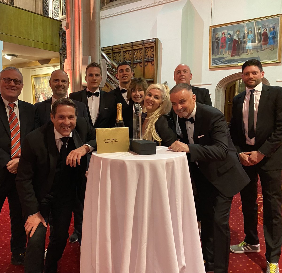 JasonMorgan1's tweet photo. Winners !!!! ⁦@LondonSport⁩ awards ⁦@CAFCofficial⁩ ⁦@CAFCTrust⁩ ⁦@SandgaardThomas⁩ ⁦@doctor_raelynn⁩ ⁦@DJCACT⁩ ⁦@charliemacCACT⁩ ⁦@CarlKCACT⁩ https://t.co/4uQdUQmsiA