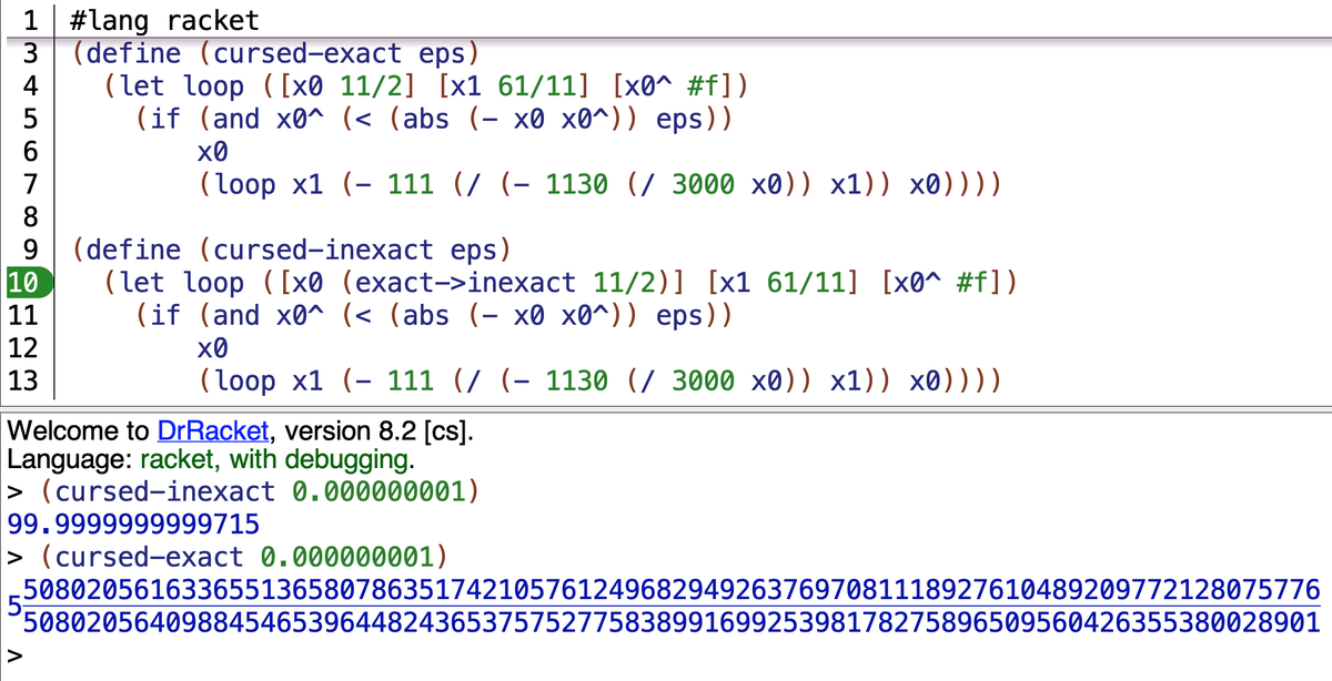 Wherein Patrick Cousot gives me more reason to fear floating point numbers
