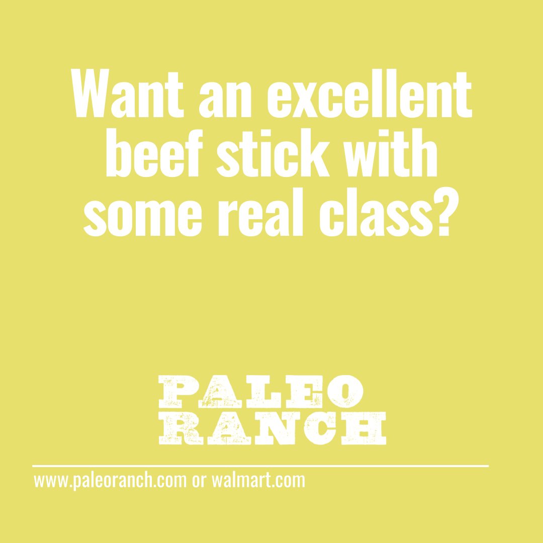 PaleoRanch's tweet photo. Try our Rosemary Honey Grass-Fed Beef Protein Stick. 

#protein #MondayMotivation #Mondayvibes #MondayFunday #eating #foodstagram #healthy #Health #bestinclass https://t.co/iy1avaYUbQ