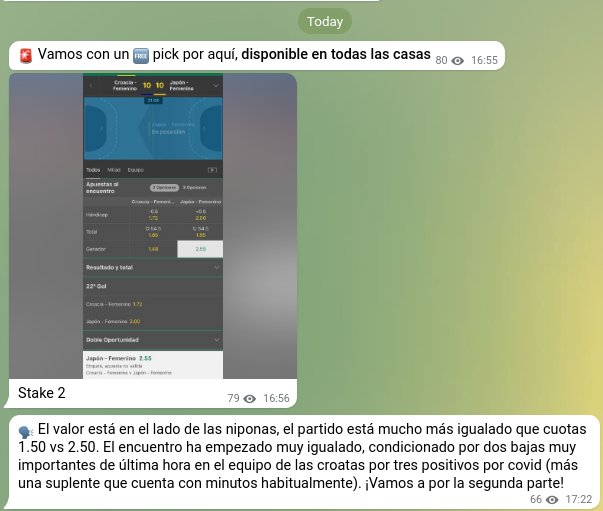 Nuestro Free Pick (DNB Japón @ 2.55) de hoy en mi canal gratuito de <a href="/tipsterscrew/">Tipsterscrew</a> 

 Si quieres seguir, ¡lo puedes hacer aquí!

t.me/talanbalictips

#HandballPicks #Balonmano #Rukomet #SheLovesHandball #Handebol