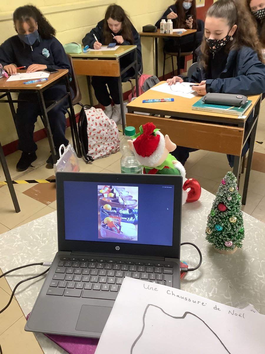 mstweldon's tweet photo. Celebrating St. Nicholas Day in French class today @stpaulsg by filling our ‘chaussures’ with our ideal gifts and of course eating some ‘chocolat’  #StNicholasDay https://t.co/in4fWjH71l
