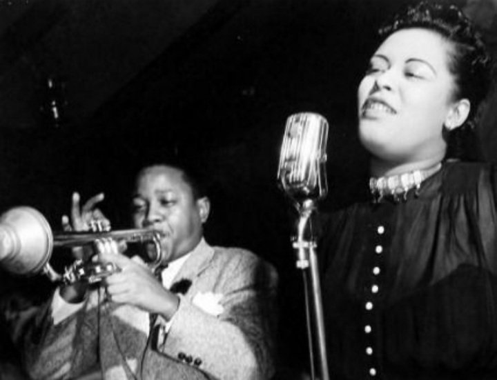 LuisMon88441621's tweet photo. Billie Holiday and Roy Eldridge https://t.co/r5YyhXVfOh