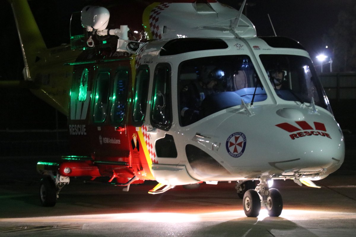 bladeslapper's tweet photo. The Westpac #RescueHelicopter was tasked to #Forster where a woman with a serious respiratory issue needed urgent transport. https://t.co/BGFx77r97w #bladeslapper https://t.co/em8eCjX6jz