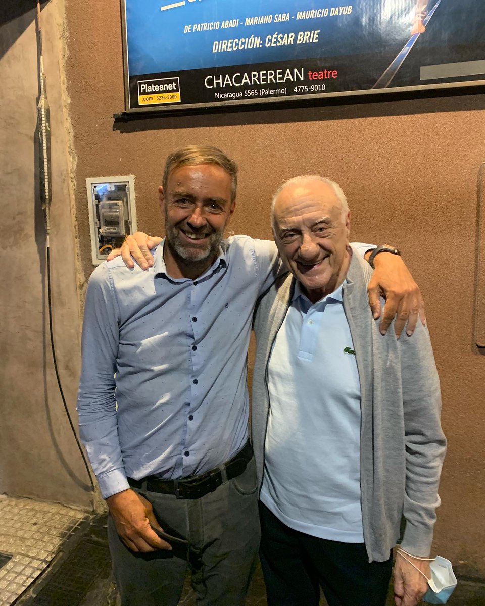 Feliz de verte Jorge querido.. abrazo grande .. fenómeno en todo sentido..