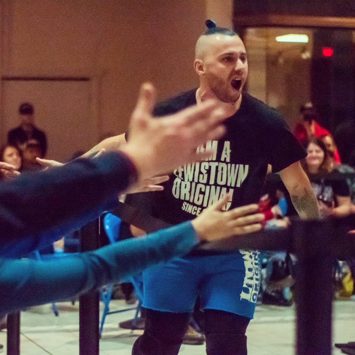 dpw102's tweet photo. All or Nothing Wrestling (@aonprowrestling) -- Dealers Choice (12/6/2021)

Galleria, Johnstown, PA https://t.co/FQpmhRBdJo