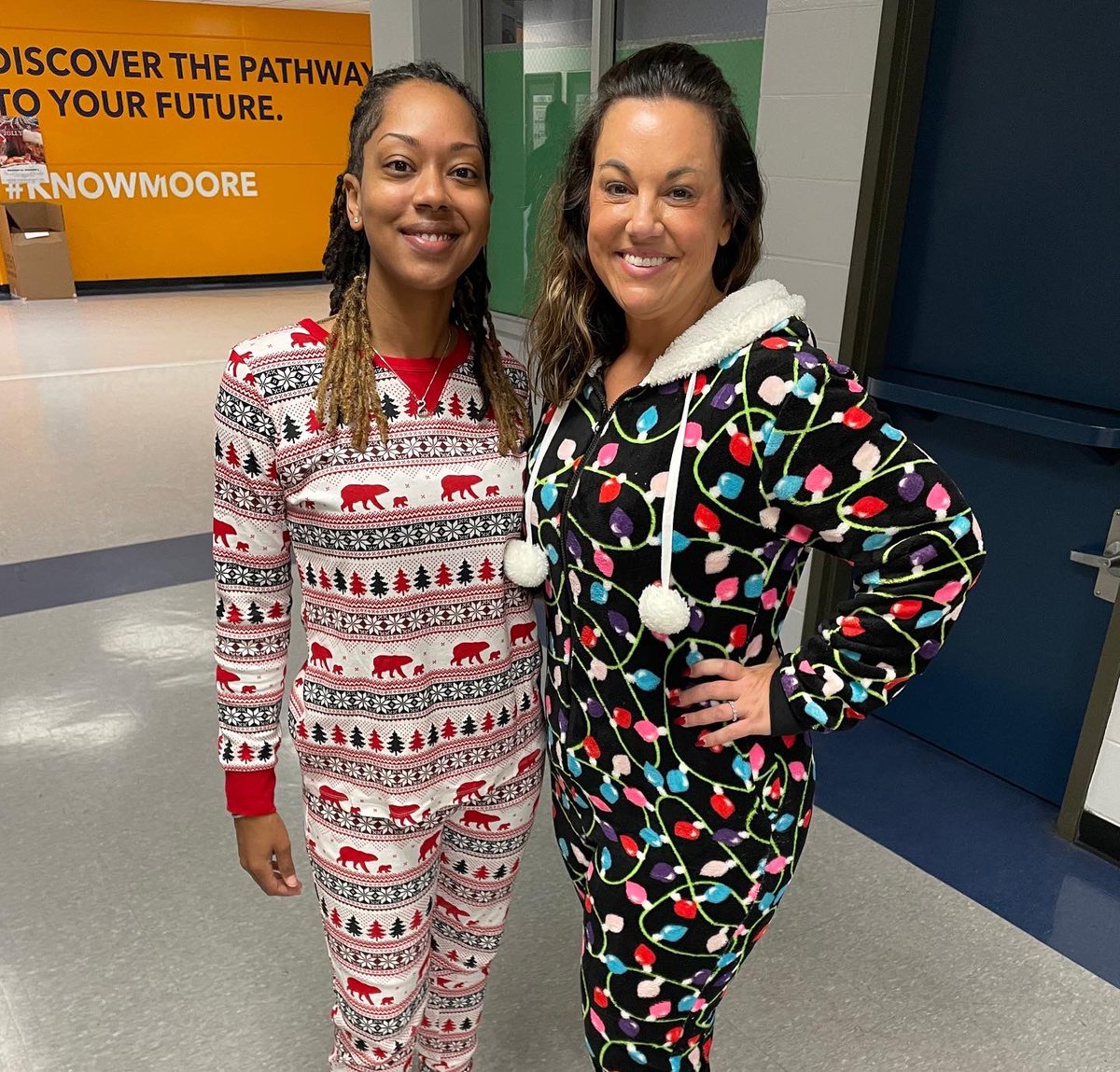 Traci Hunt (@tracimorrishunt) on Twitter photo PJ day just hits different! Love that we are doing our own version of the “12 days of Christmas” with “10 days before break.” #KNOWMOORE <a href="/TaraThurman/">Tara Thurman</a> <a href="/coachzeta502/">Coachzeta502</a> PJ day just hits different! Love that we are doing our own version of the “12 days of Christmas” with “10 days before break.” #KNOWMOORE <a href="/TaraThurman/">Tara Thurman</a> <a href="/coachzeta502/">Coachzeta502</a>