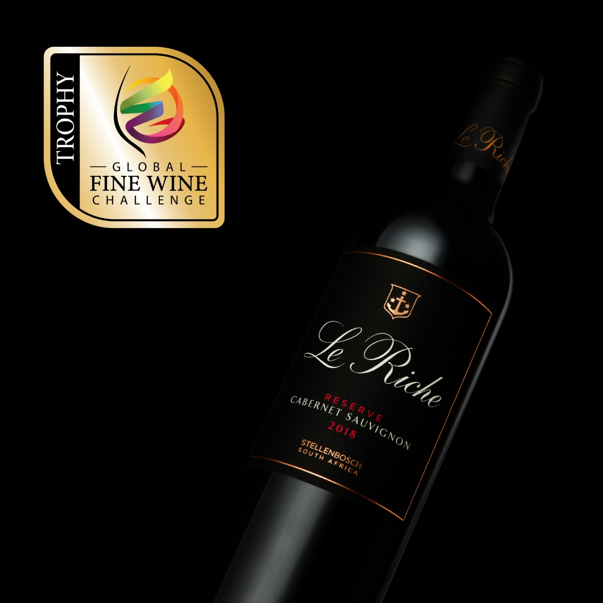 Congratulations <a href="/leRicheWines/">Le Riche Wines</a> for winning <a href="/globalfinewine/">GlobalFineWine</a> Challenge for Reserve Cab 2018!  Runner up prize also went to #LeRiche for Reserve 2017, the first time in the history w/ one producer winning both accolades in same year.