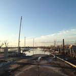 Image for the Tweet beginning: Villa Epecuén, Argentina. The summer