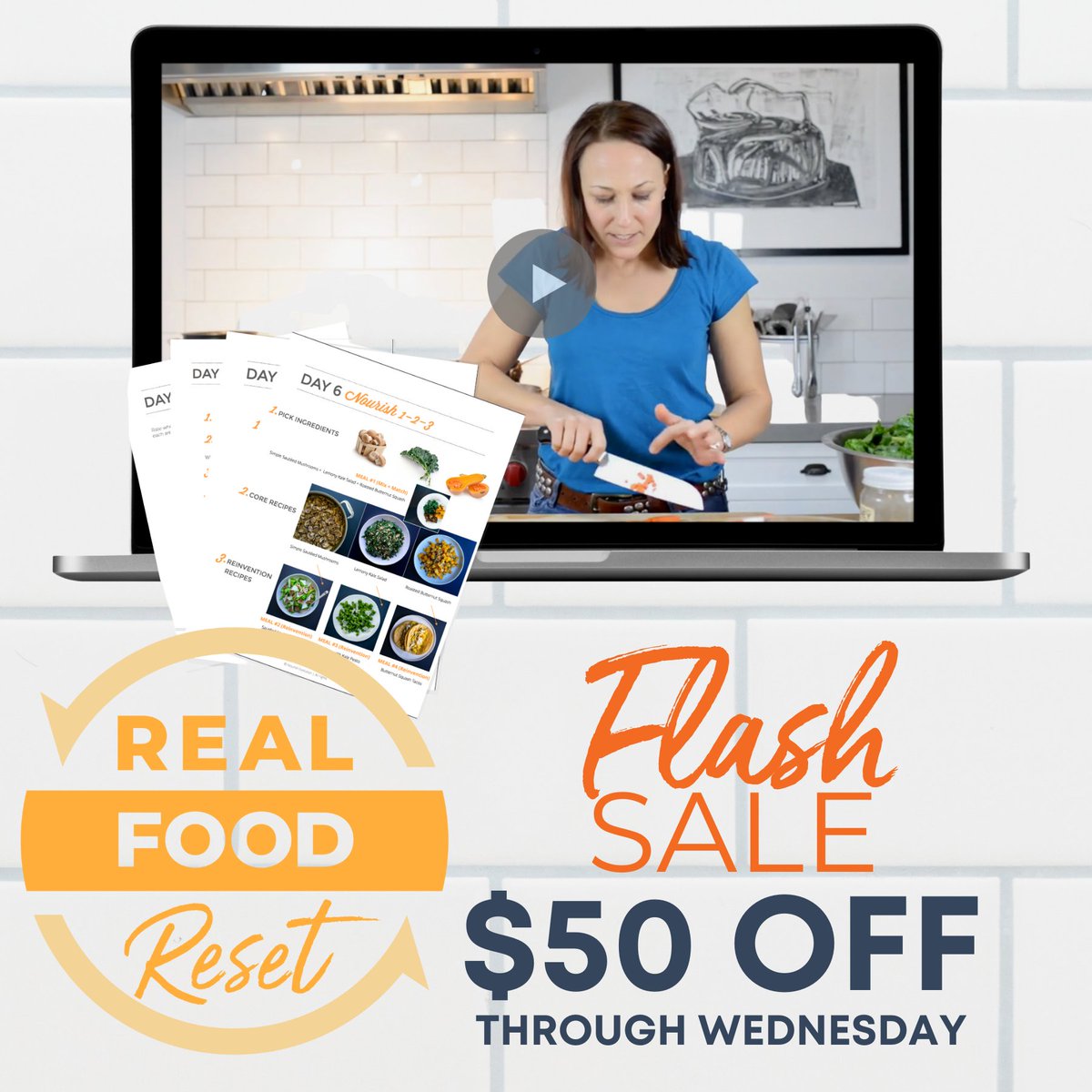 nourishevolve's tweet photo. What if you had a step-by-step meal plan -- heavy on seasonal veggies -- for the next 10 days … with me in your kitchen (on screen 😉) to show you how to cook each meal?

Sign up now and see how amazing you feel come Christmas > https://t.co/UjchwLk7cC

#flashsale #RealFoodReset https://t.co/qhAh9UE9f1