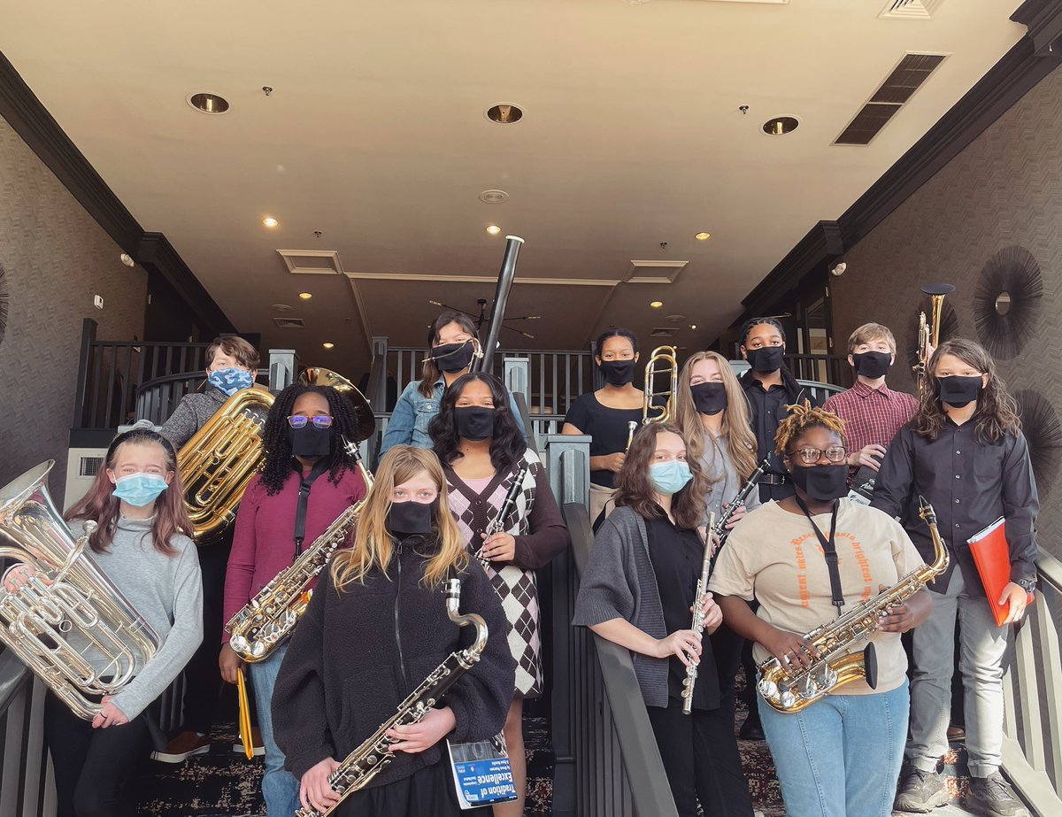 Last month, a group of 7th and 8th grade band members performed for the Isaac Litton Alumni Association banquet luncheon. They learned their music in just a few days, with very little help. They did an outstanding job! Way to represent our band and school with pride.