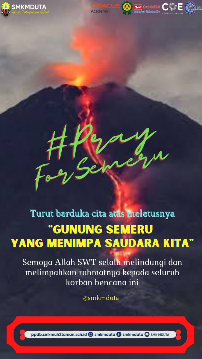 Rikustik85's tweet photo. Semoga Bencana Gunung Semeru segera teratasi https://t.co/oP53xbIJK0