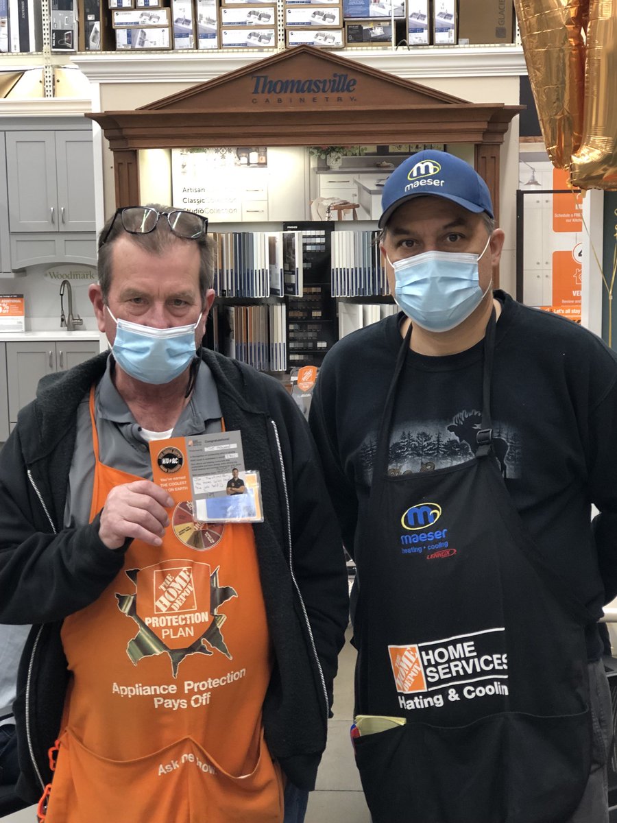 Thank you Joe for driving revenue for Team 2301. Your HVAC install lead sold!!  👏🏼👏🏼👏🏼. #ProudPartners #HVACisback2021 #fillthepipeline ⁦<a href="/LorieCorke/">Lorie Bowen</a>⁩ <a href="/JamieHa18924176/">@HD_Jamie</a> ⁦<a href="/EldredPeterson/">Pete Peterson</a>⁩